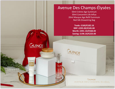 Guinot Avenue Des Champs-Elysees Beauty Gift Set - Includes 3 Products And Free Gift Bag Worth £490